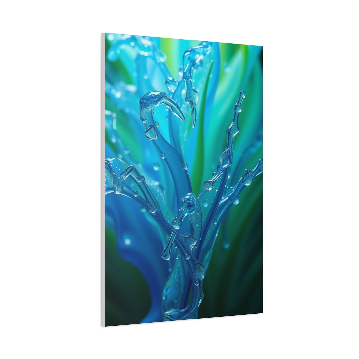 Blue & Green Art Supreme Gallery Wall Art & Canvas Print