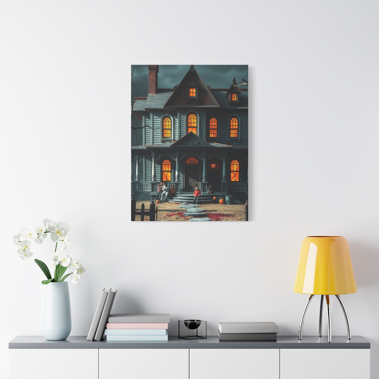 Haunted House Art Refined Canvas Wall Art & Canvas Print
