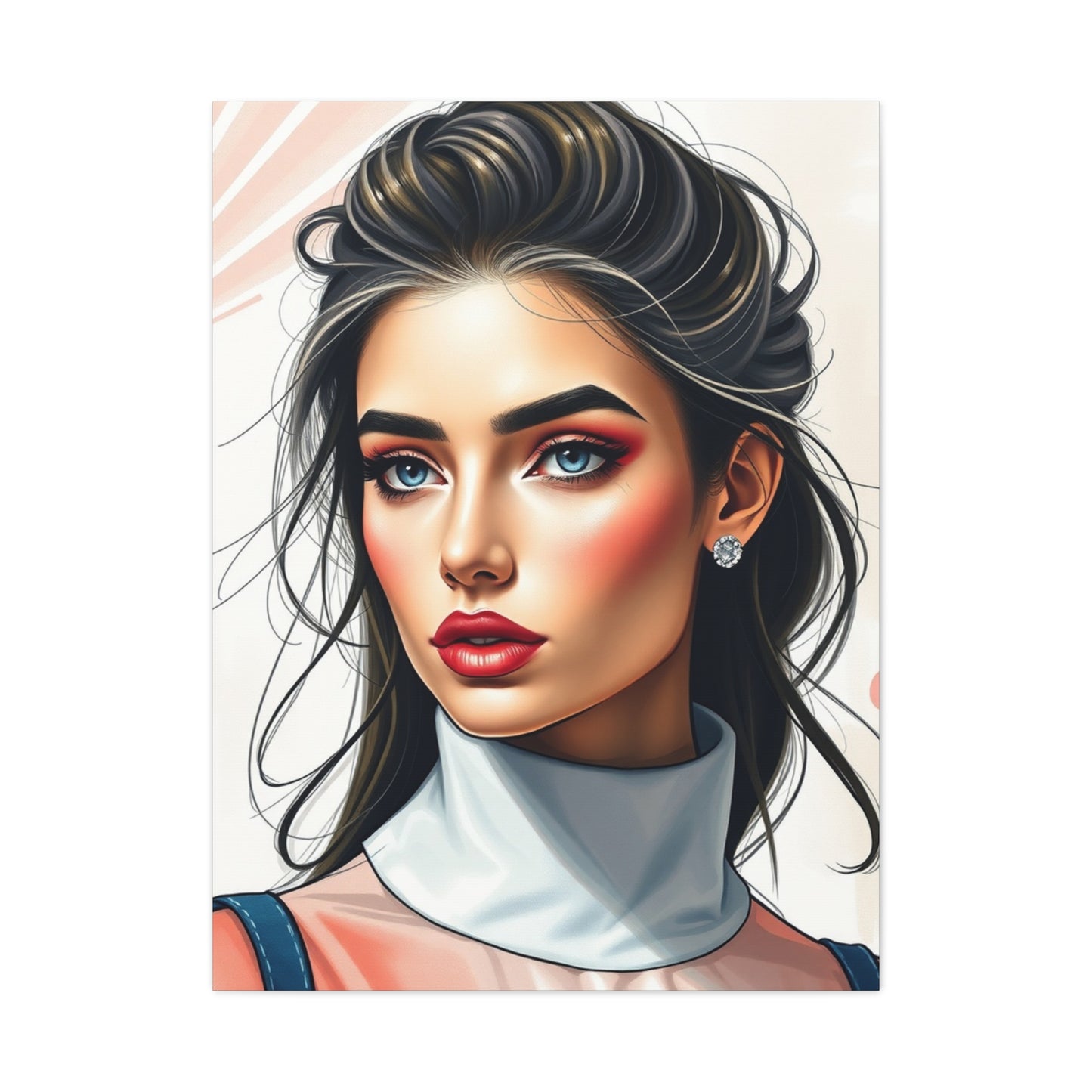 Fashion Illustration & Drawings Art Supreme Gallery Wall Art & Canvas Print