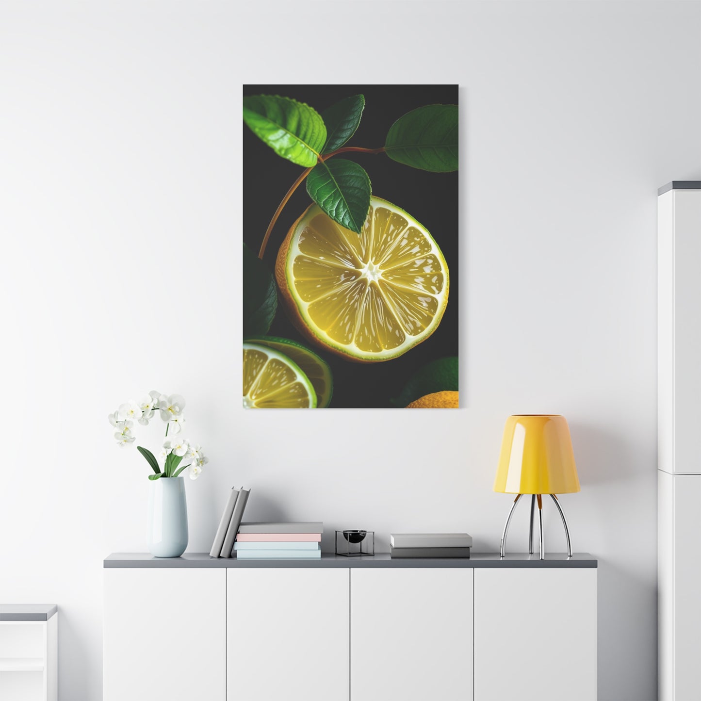 Elite Lemon & Lime Art Vision Wall Art & Canvas Print