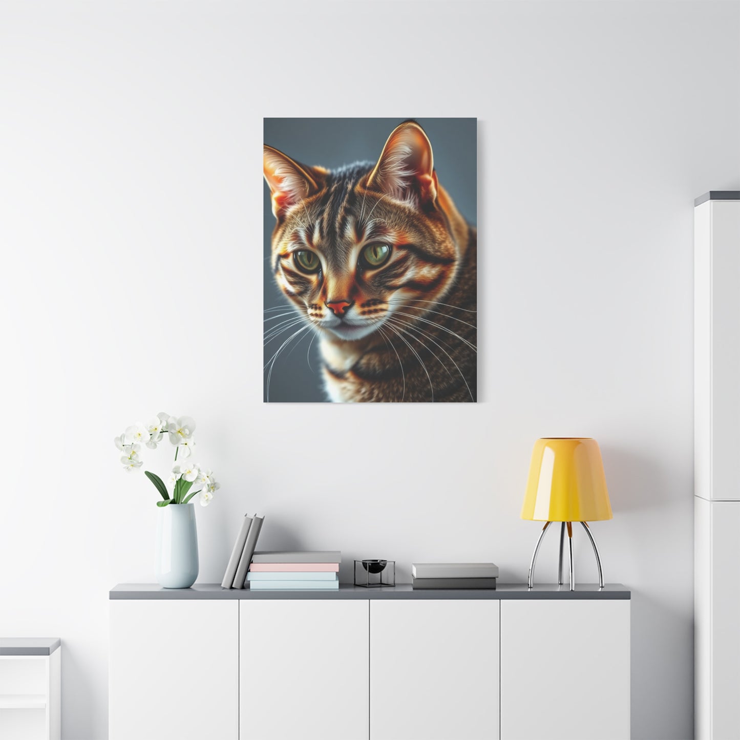 Tabby Cat Art Supreme Gallery Wall Art & Canvas Print
