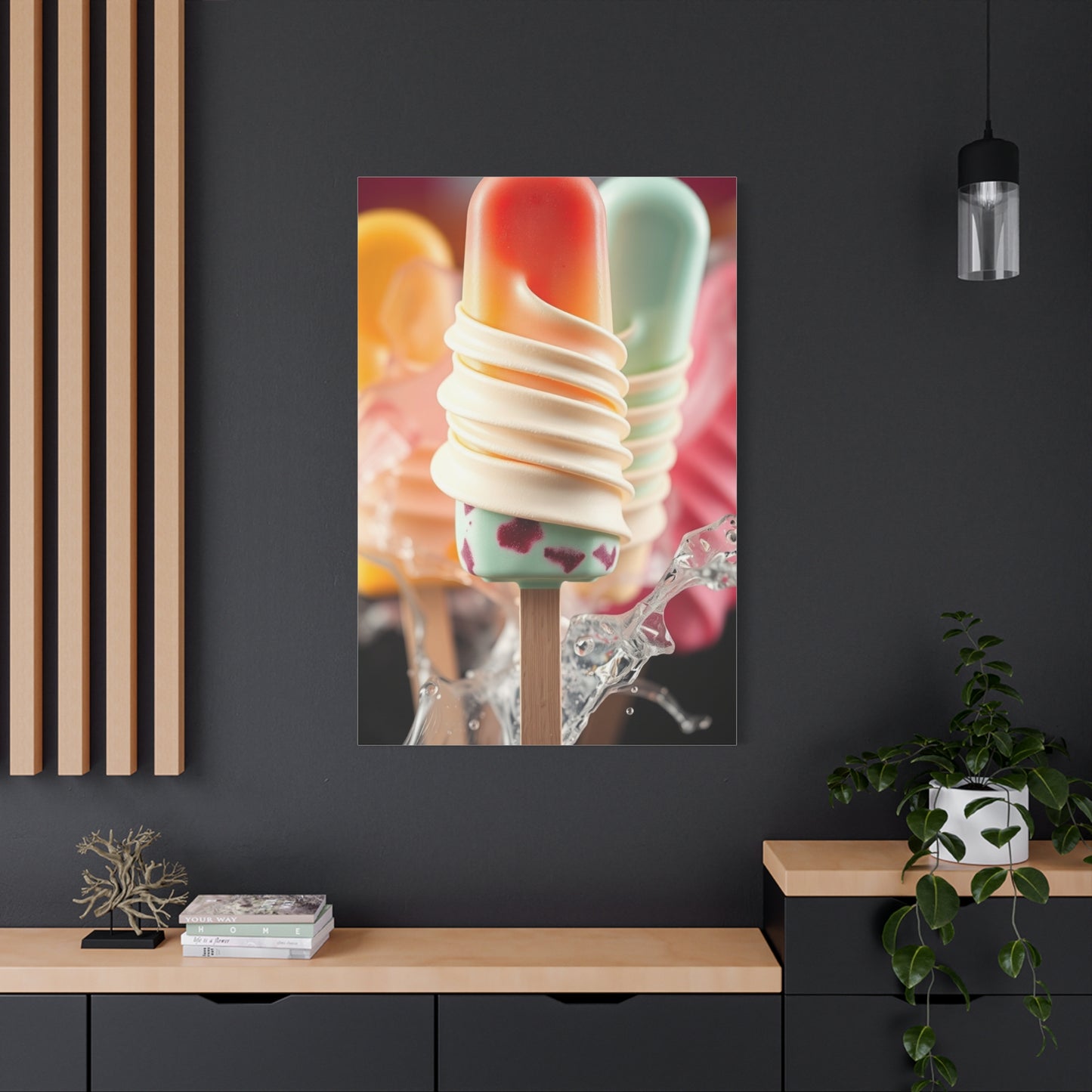 Masterpiece Ice Cream & Popsicle Art Vision Wall Art & Canvas Print