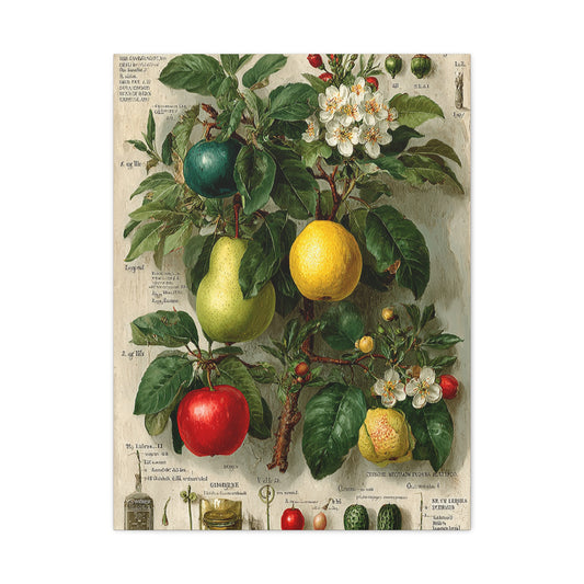 Antique Pomology Botanical Study Wall Art & Canvas Print