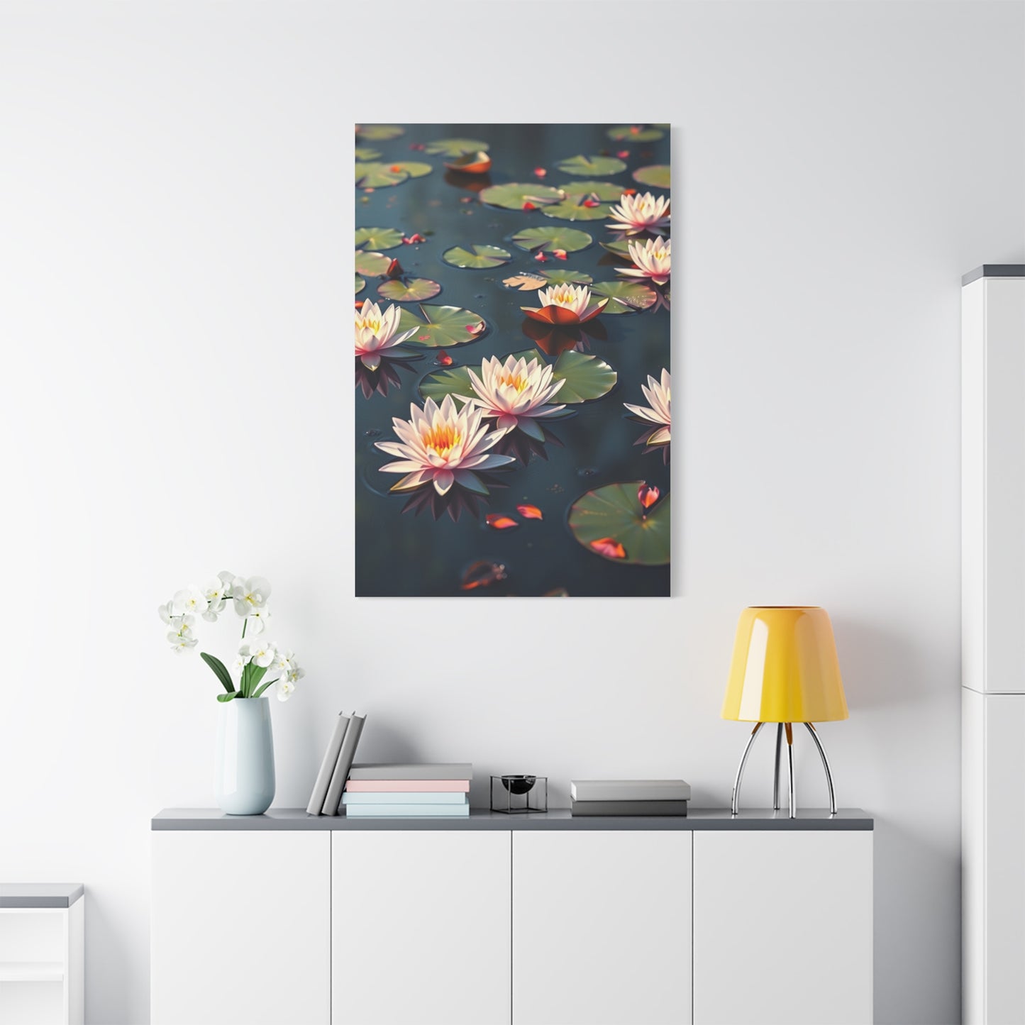 Supreme Claude Monet Water Lilies Art Collection Wall Art & Canvas Print