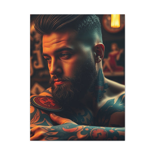 Supreme Tattoo Parlor Art Collection Wall Art & Canvas Print