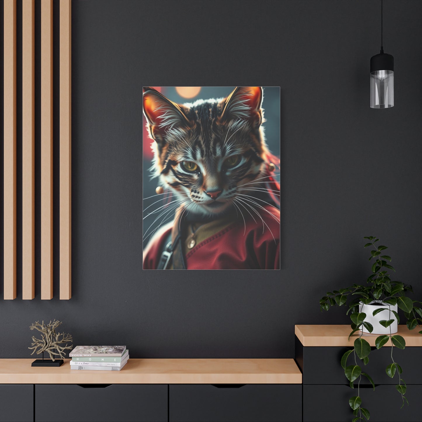 Vision Catfight Art Art Wall Art & Canvas Print