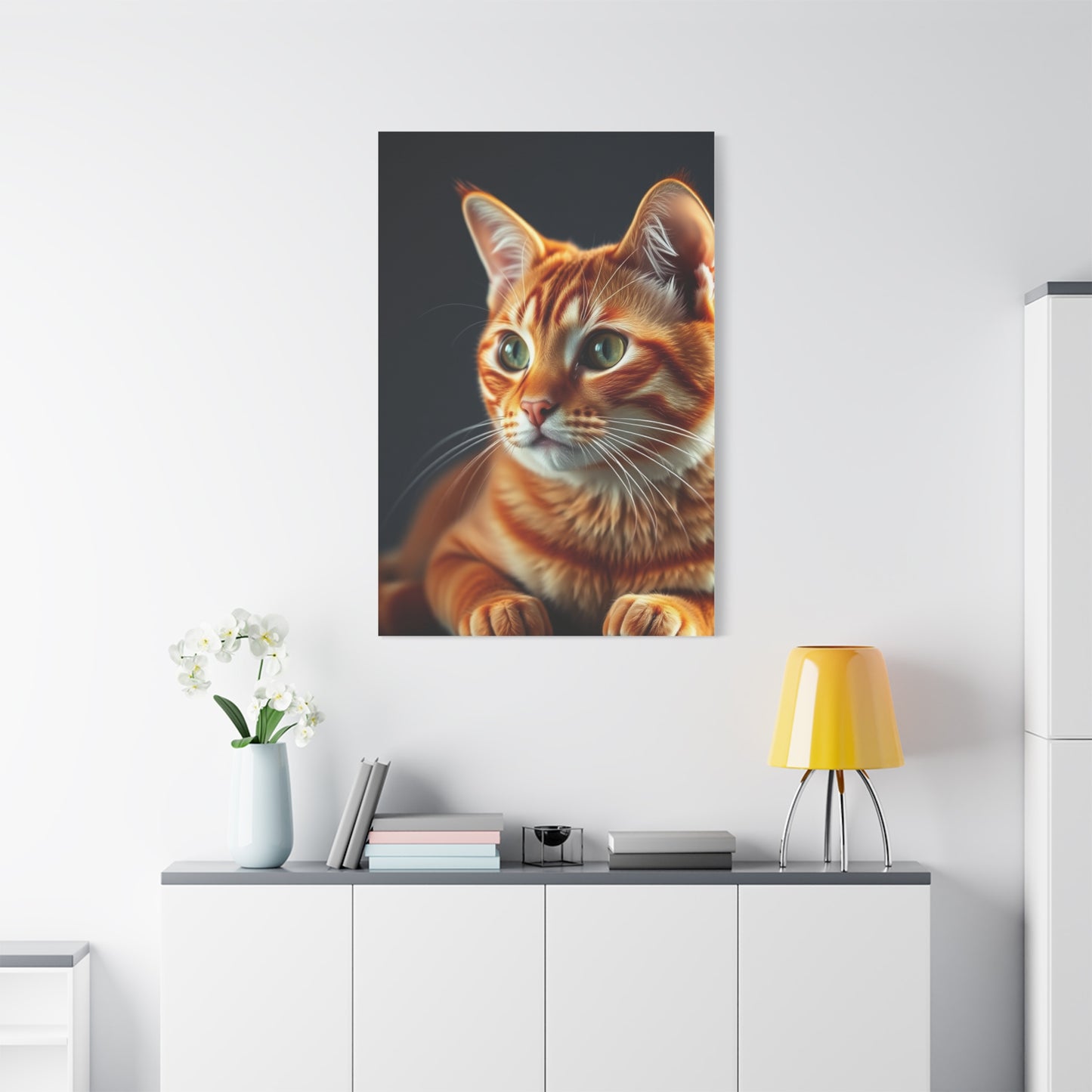 Supreme Orange Cat Art Collection Wall Art & Canvas Print