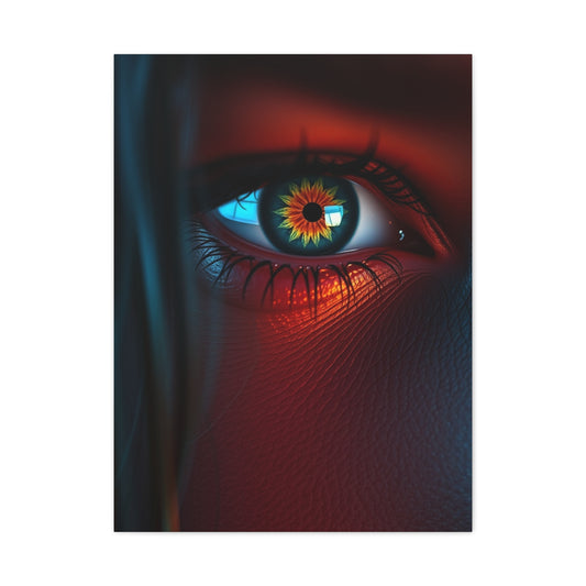 Eyes Art Refined Canvas Wall Art & Canvas Print