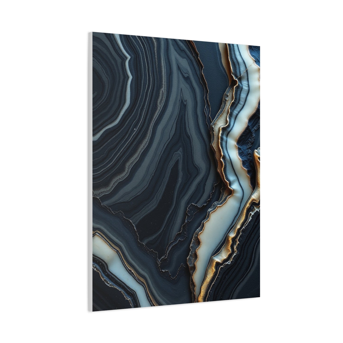 Masterpiece Charcoal, Onyx, and Ivory Art Vision Wall Art & Canvas Print