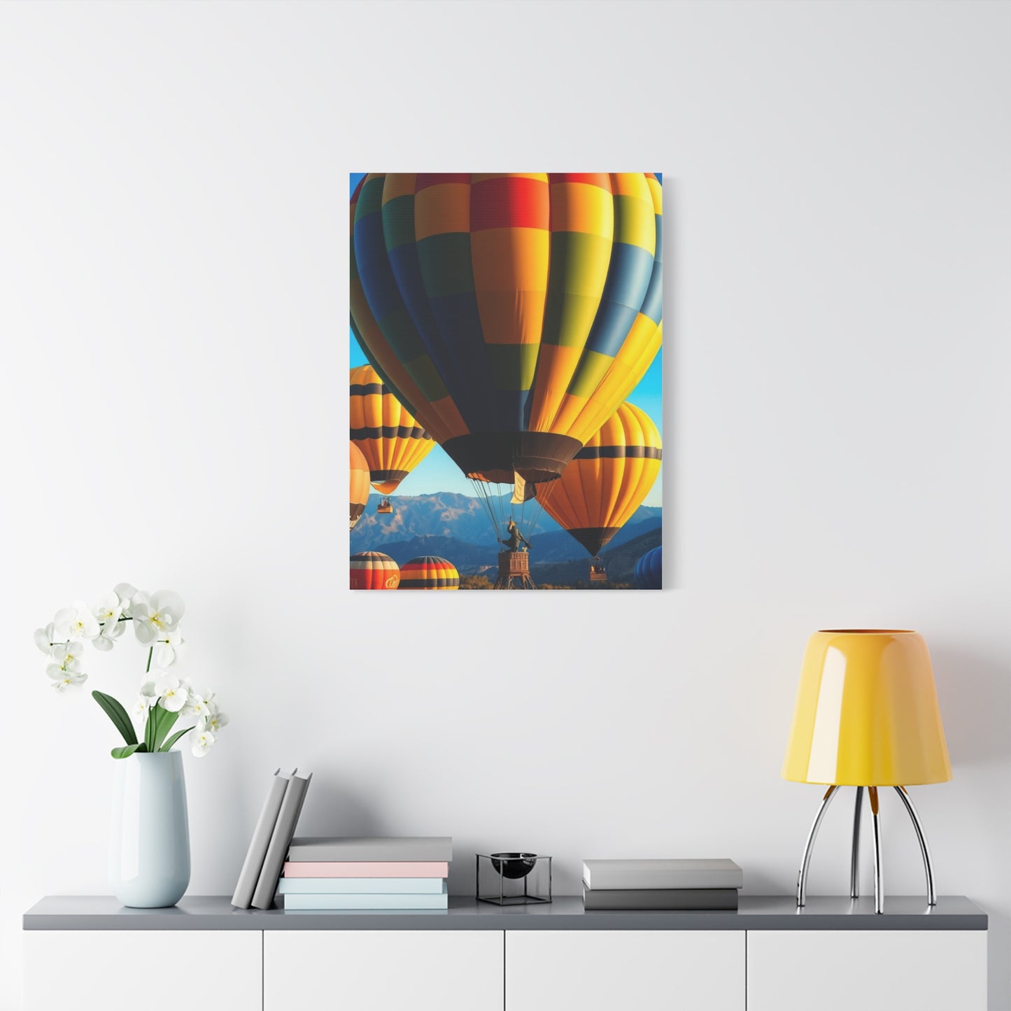 Hot Air Balloon Art Luxury Canvas Wall Art & Canvas Print