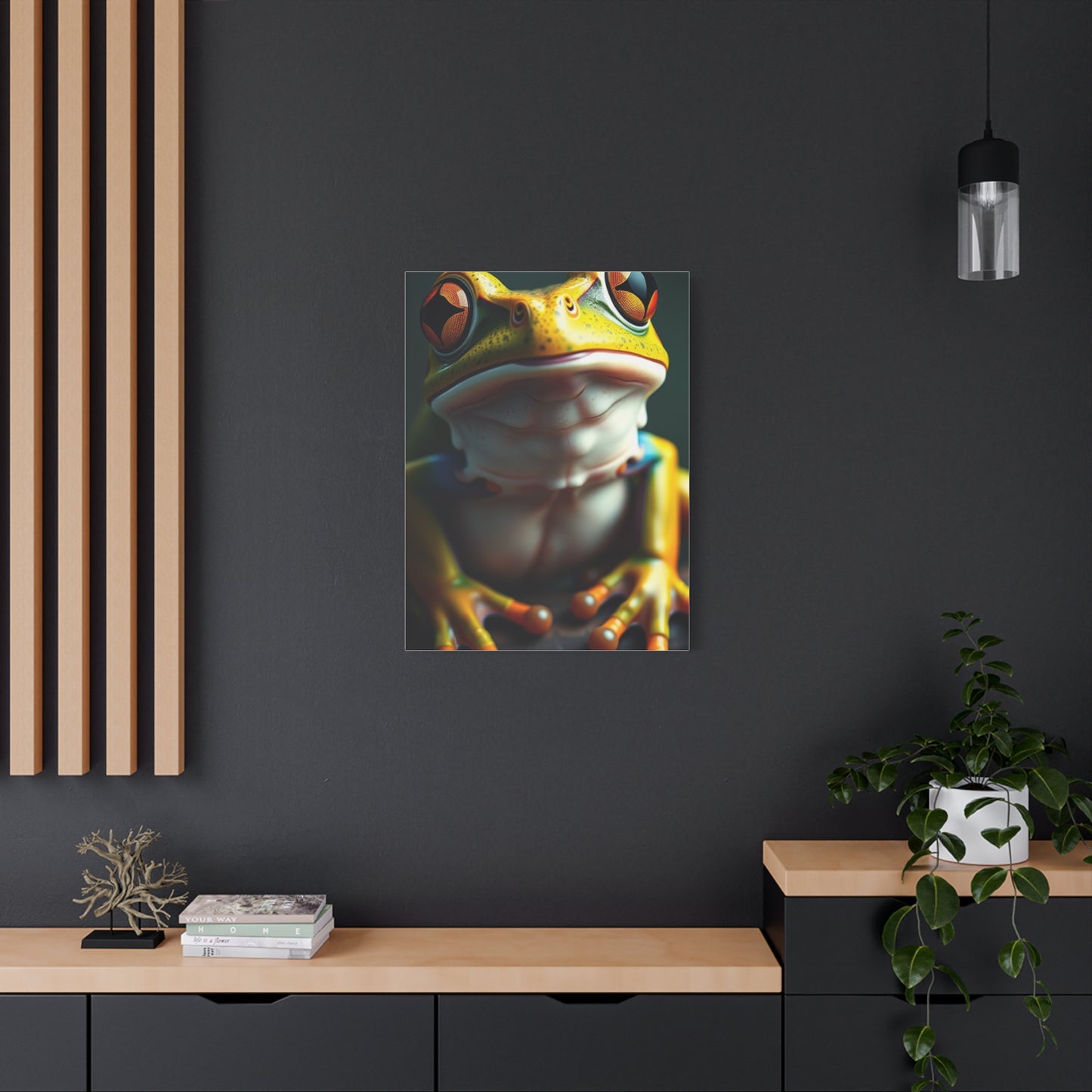 Frog Art Supreme Gallery Wall Art & Canvas Print
