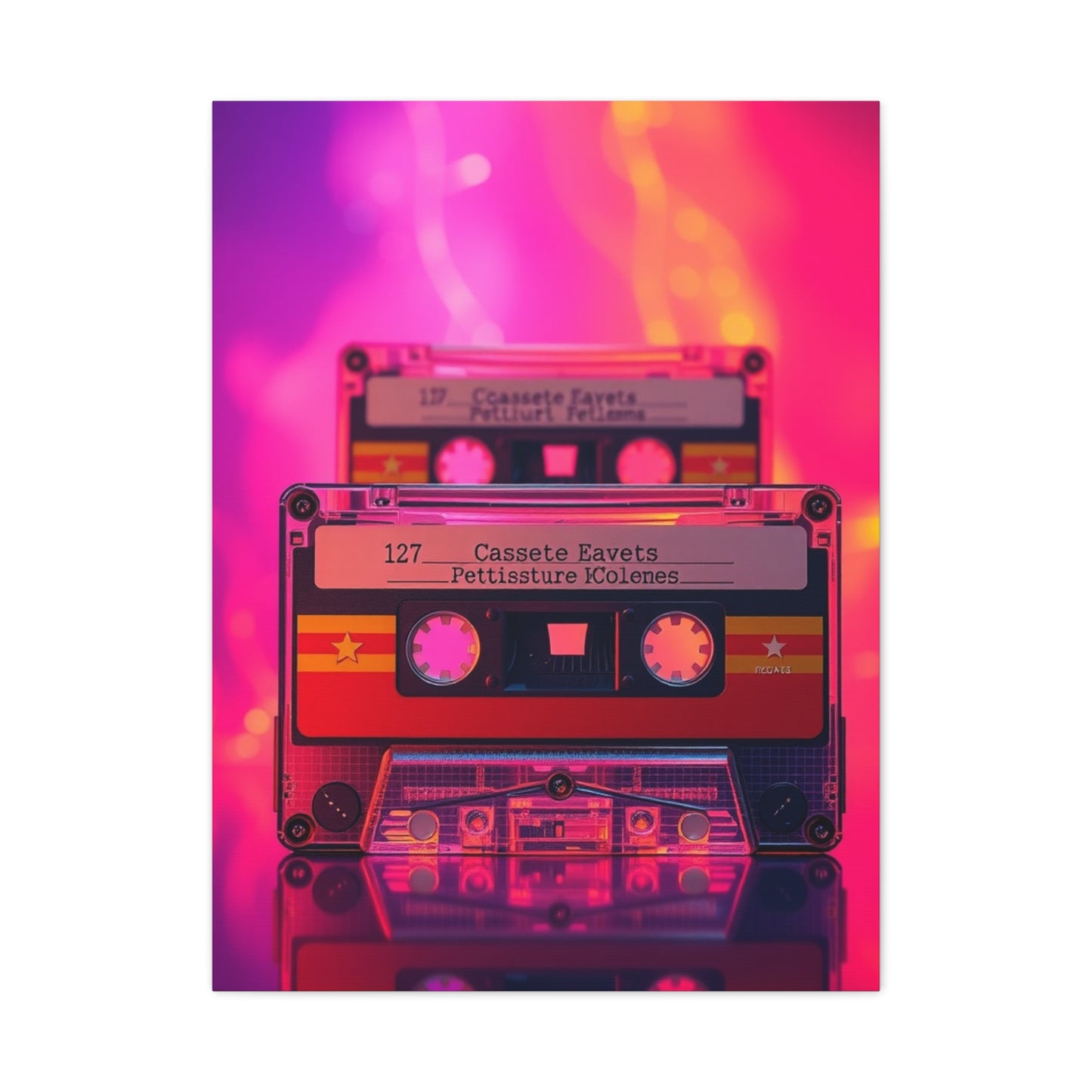 Elite Cassette Tapes Art Vision Wall Art & Canvas Print
