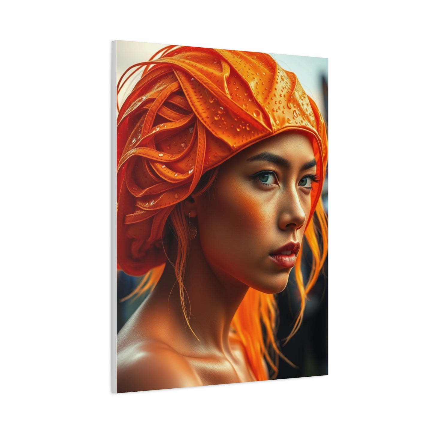 Pop of Orange Art Refined Canvas Wall Art & Canvas Print