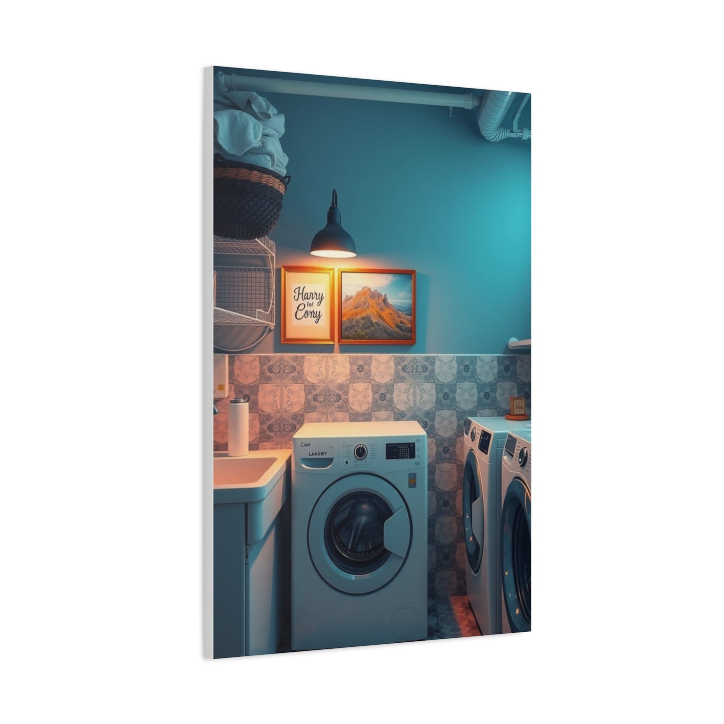 Laundry Room Art Luxury Canvas Wall Art & Canvas Print