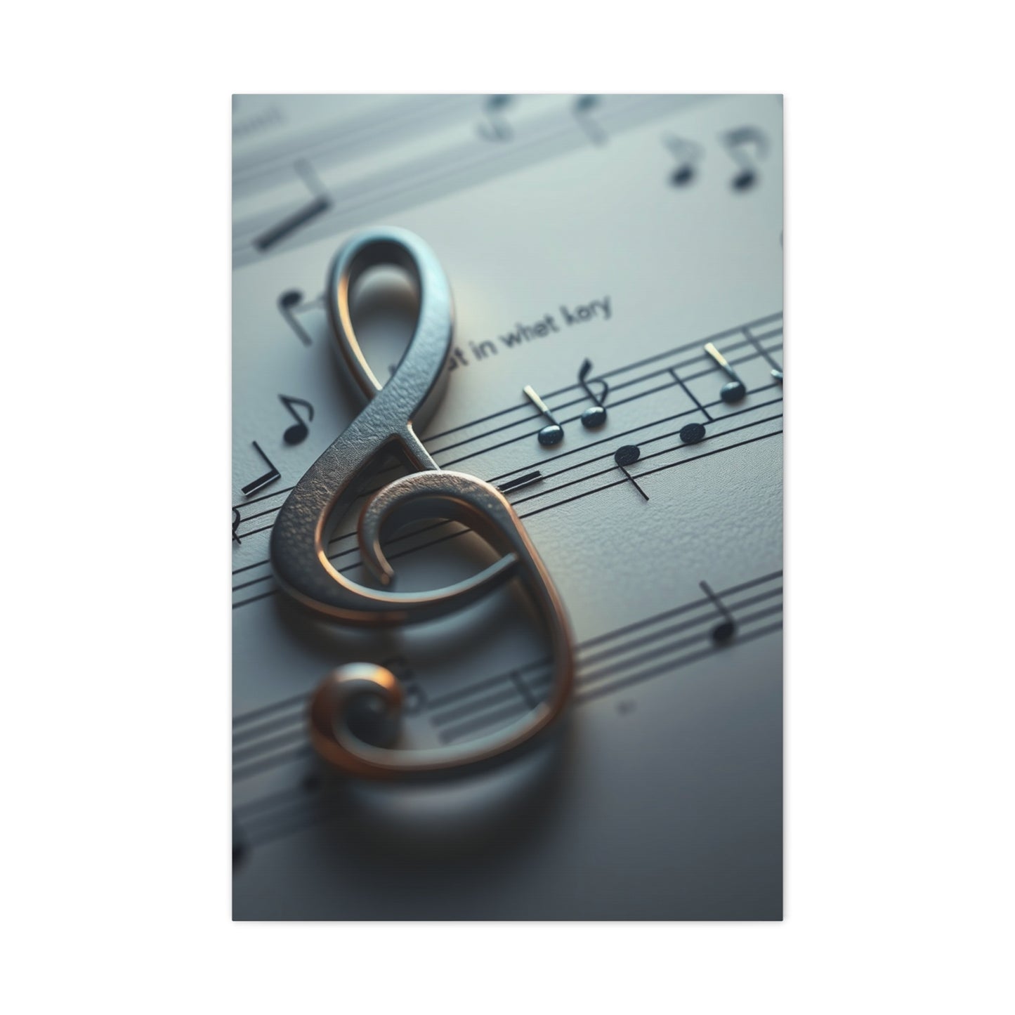Musical Notes Art Luxury Canvas Wall Art & Canvas Print