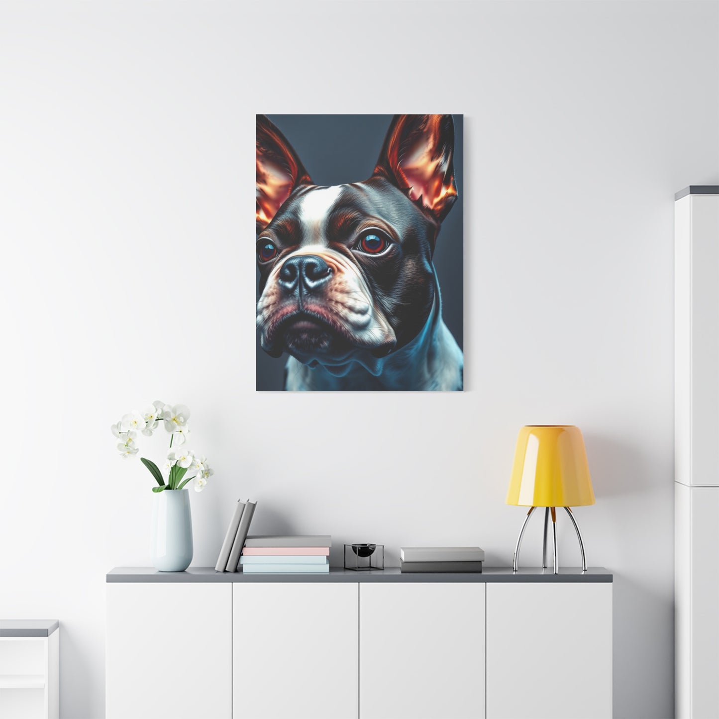 Supreme Boston Terrier Art Collection Wall Art & Canvas Print
