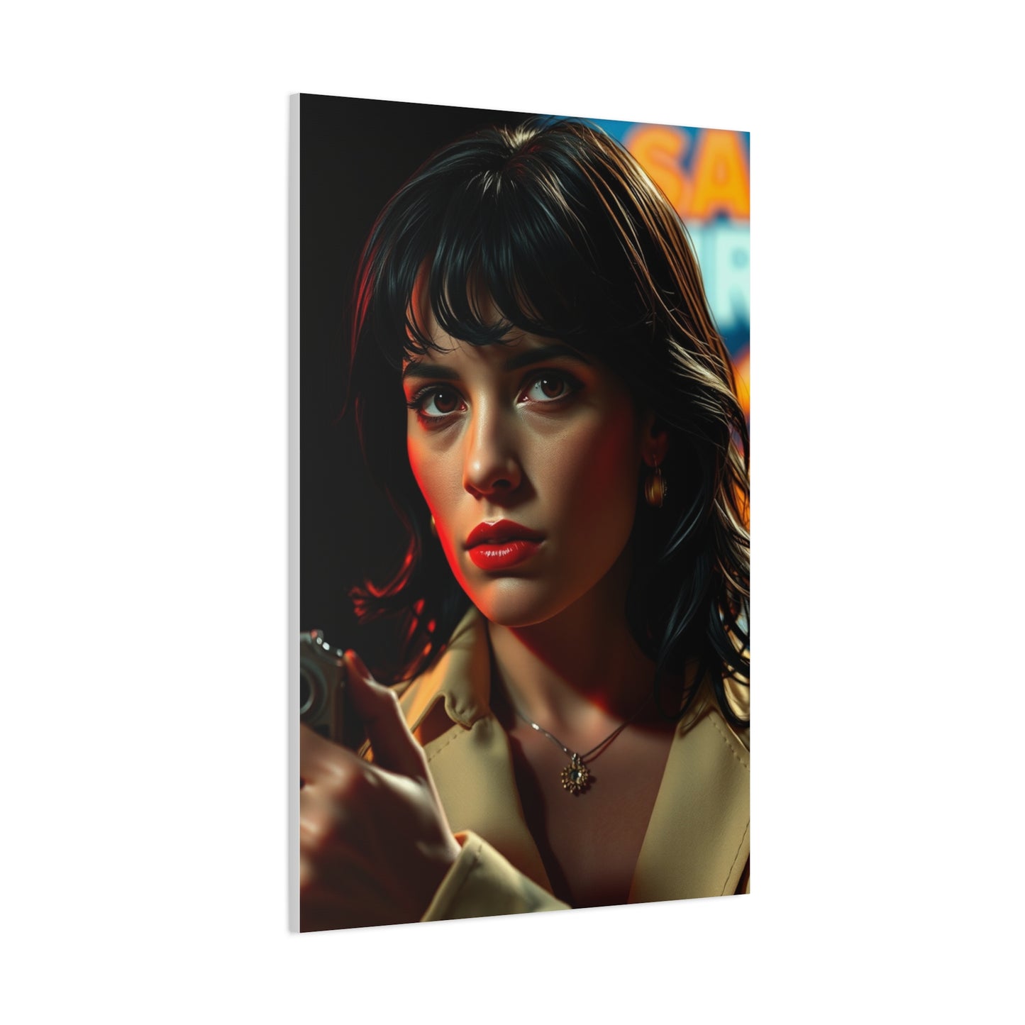 Masterpiece Pulp Fiction Character Art Vision Wall Art & Canvas Print