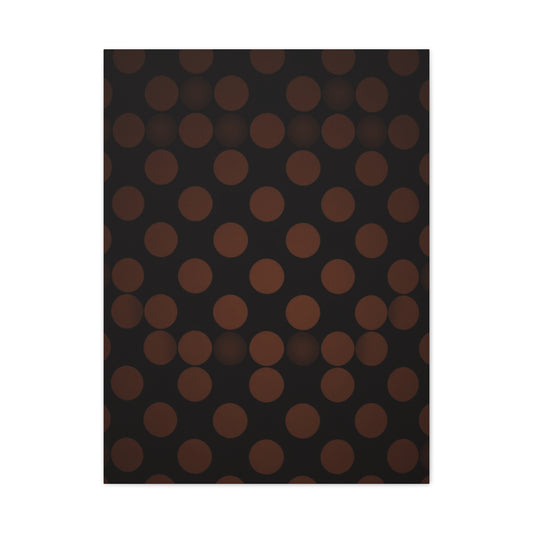 Polka Dot Pattern Art Supreme Gallery Wall Art & Canvas Print