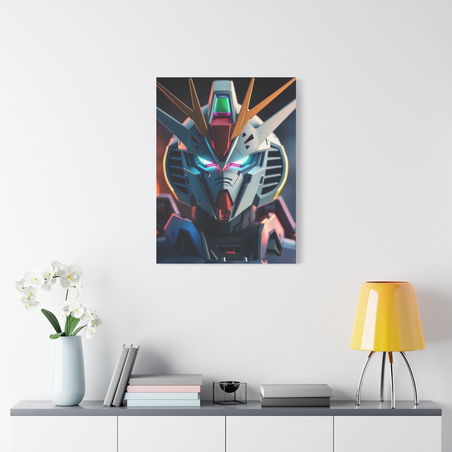 Elite Gundam Art Vision Wall Art & Canvas Print