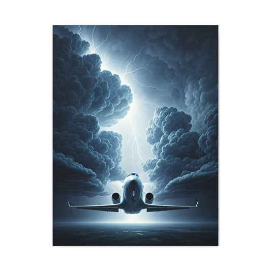 Storm Flight Through Clouds Wall Art & Canvas Prints