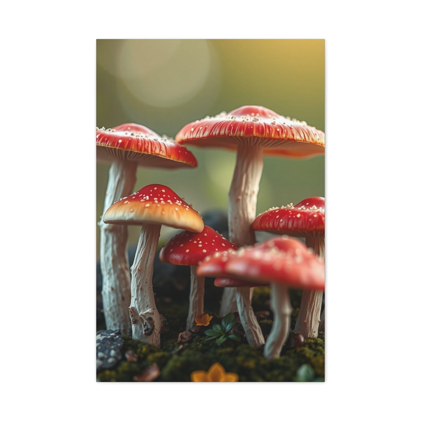 Elite Mushrooms Wall Art Vision Wall Art & Canvas Print