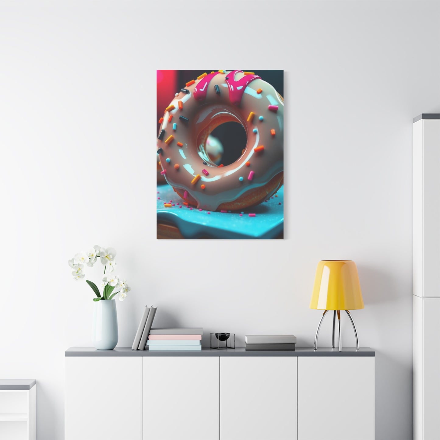 Supreme Donut Art Collection Wall Art & Canvas Print