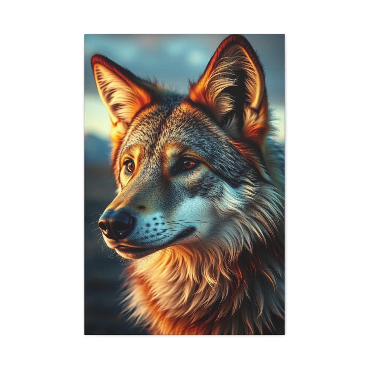 Masterpiece Coyote Art Vision Wall Art & Canvas Print