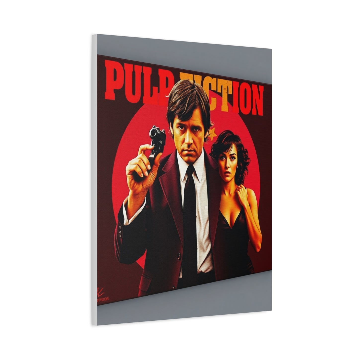 Masterpiece Pulp Fiction Canvas Art Vision Wall Art & Canvas Print