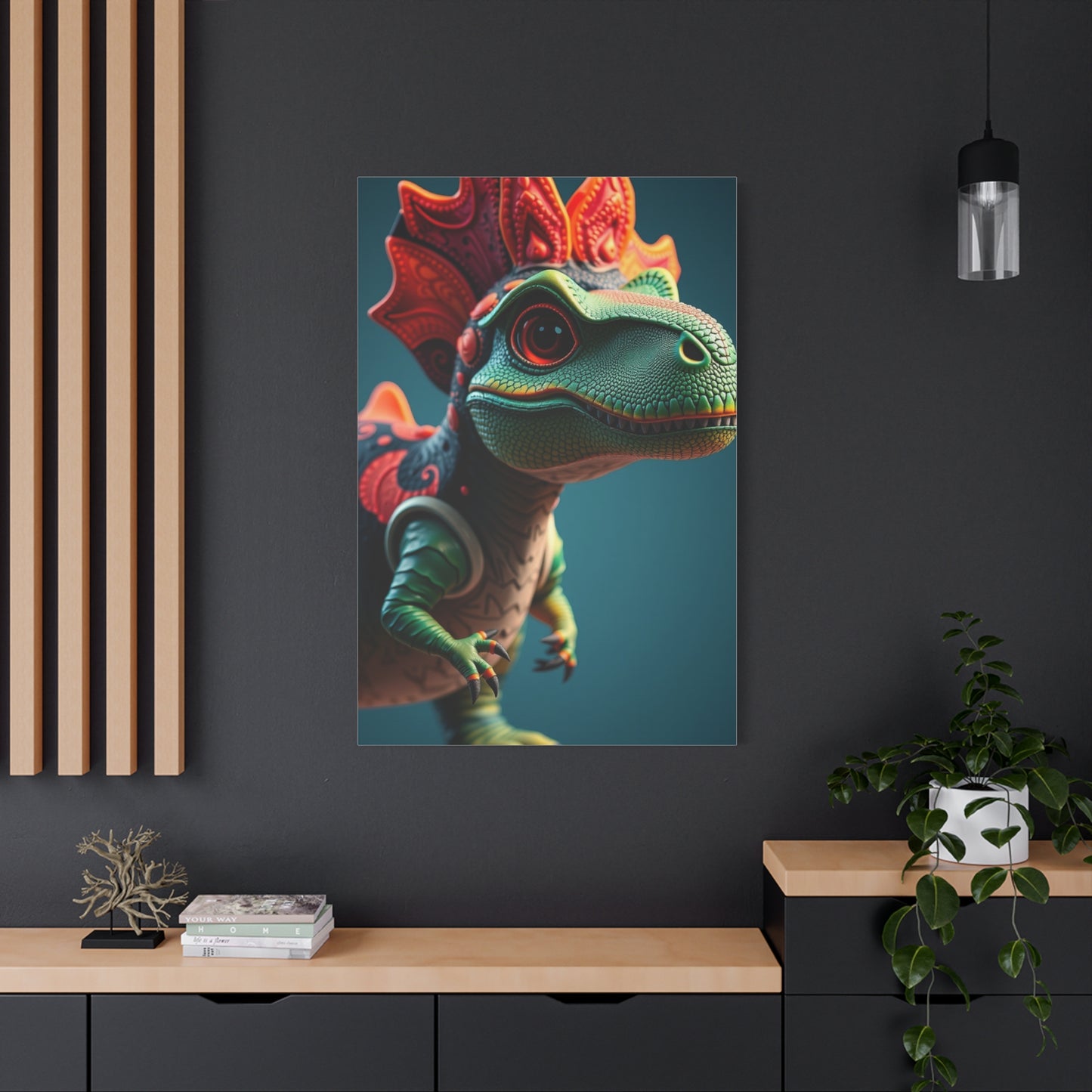 Kid’s Dinosaur Art Supreme Gallery Wall Art & Canvas Print