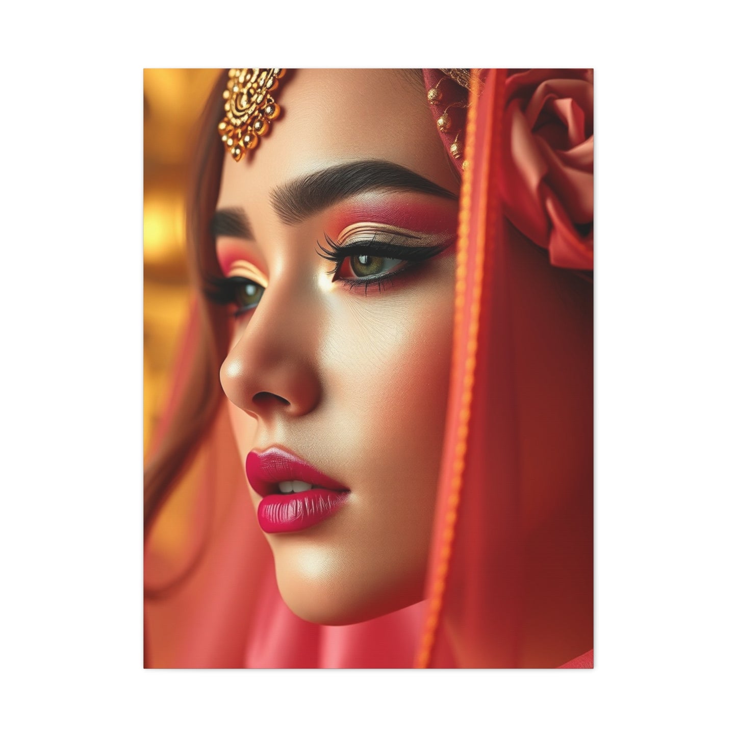 Collection Gold & Pink Art Art Wall Art & Canvas Print