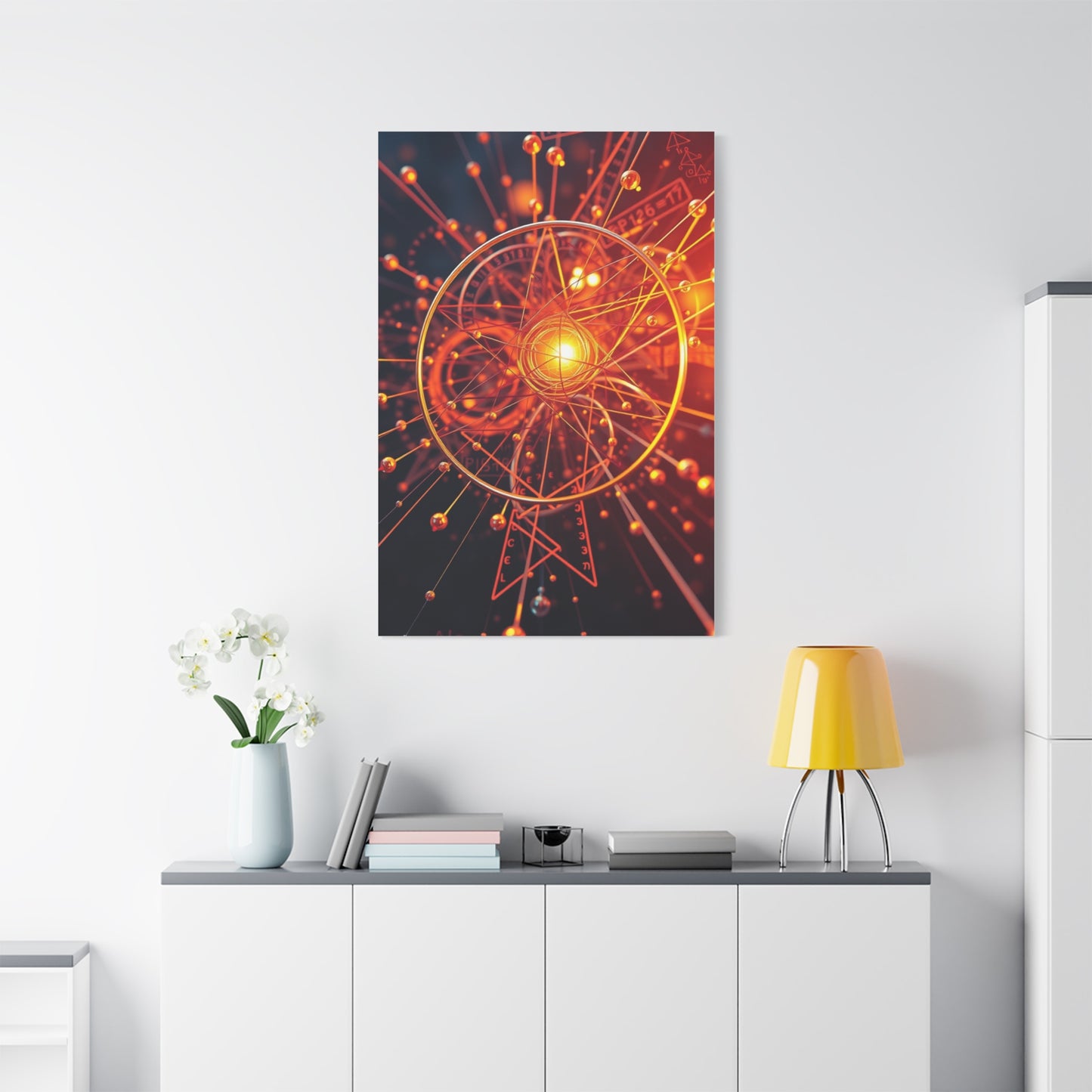 Mathematics Art Refined Canvas Wall Art & Canvas Print