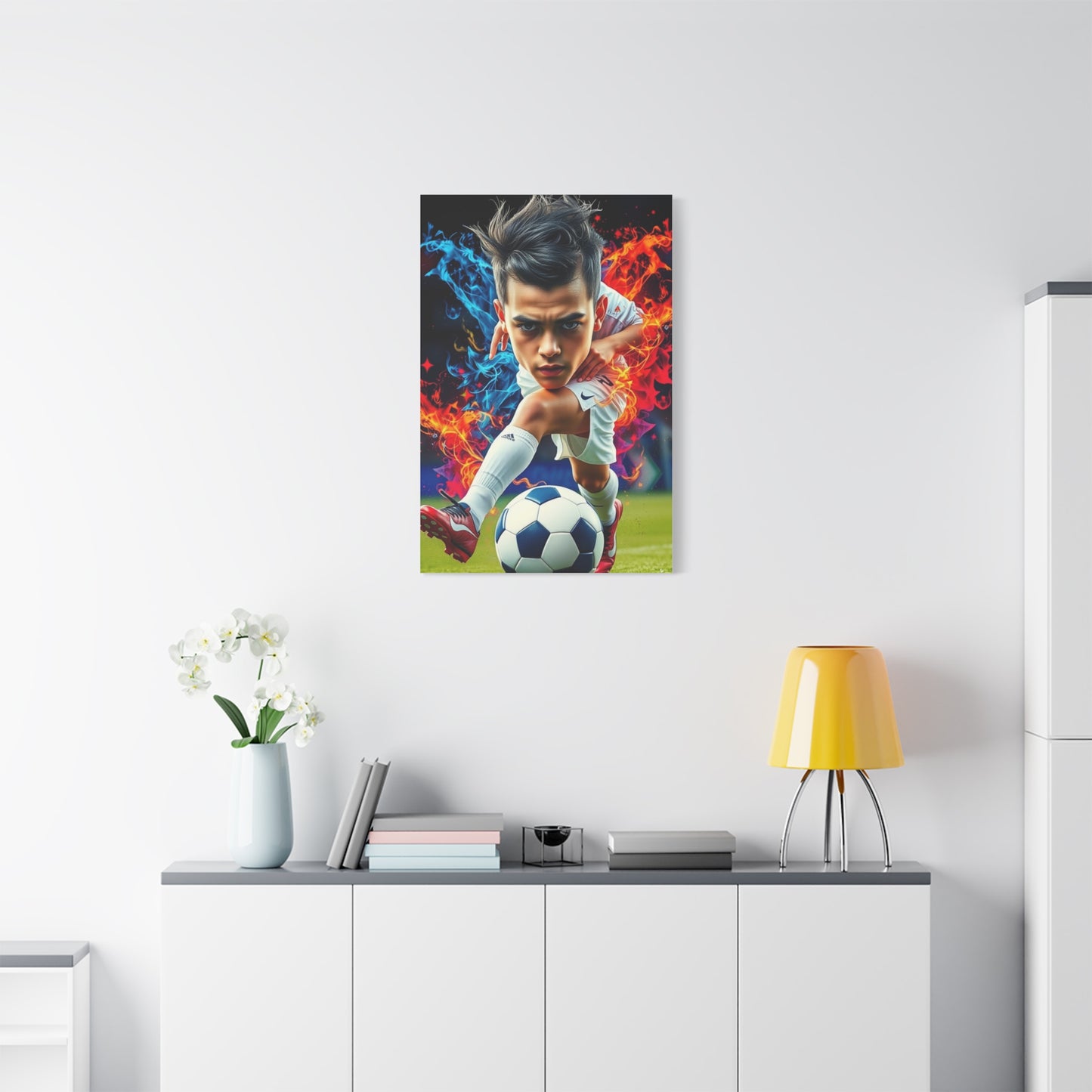 Elite Soccer Art Vision Wall Art & Canvas Print