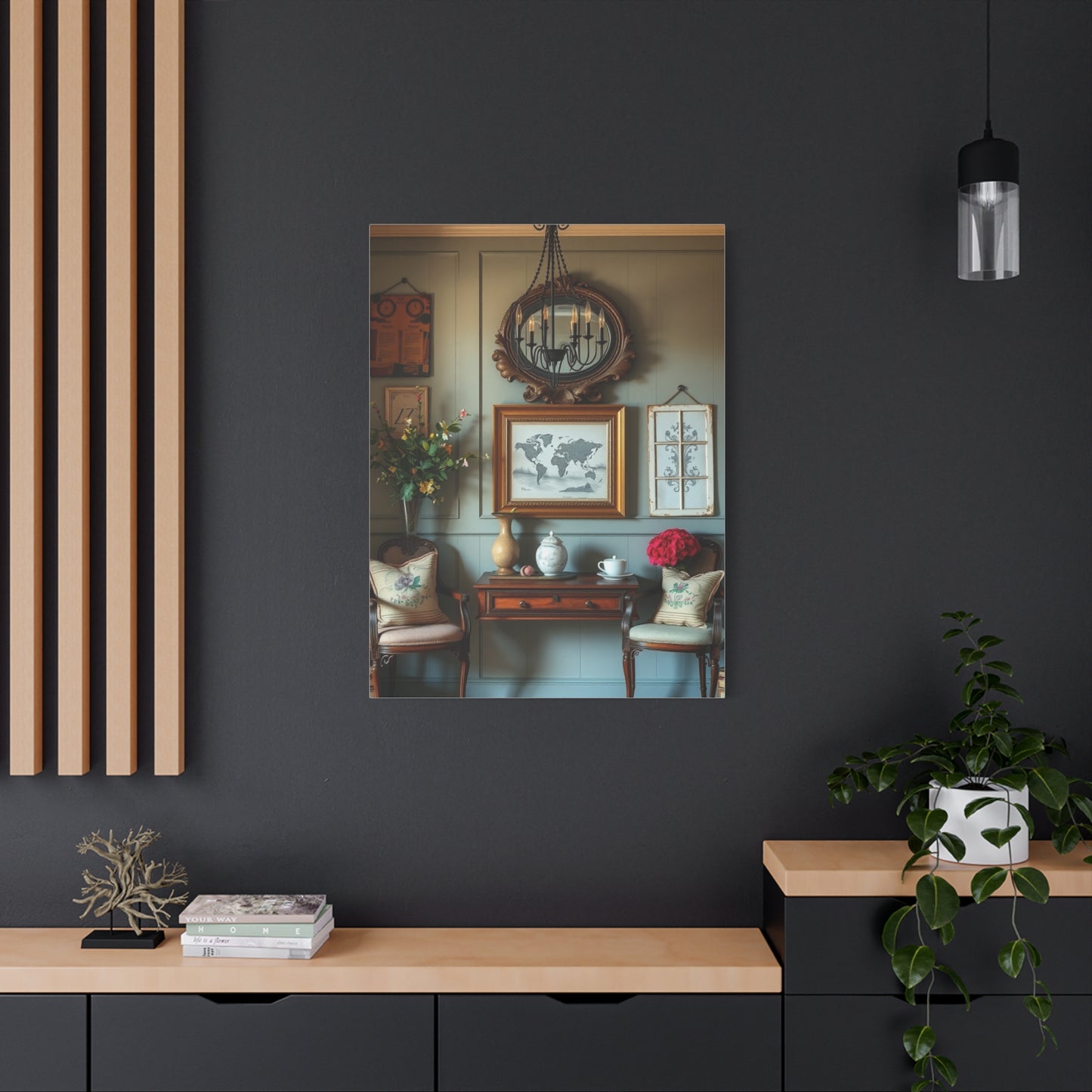 Masterpiece French Country Decor Art Vision Wall Art & Canvas Print