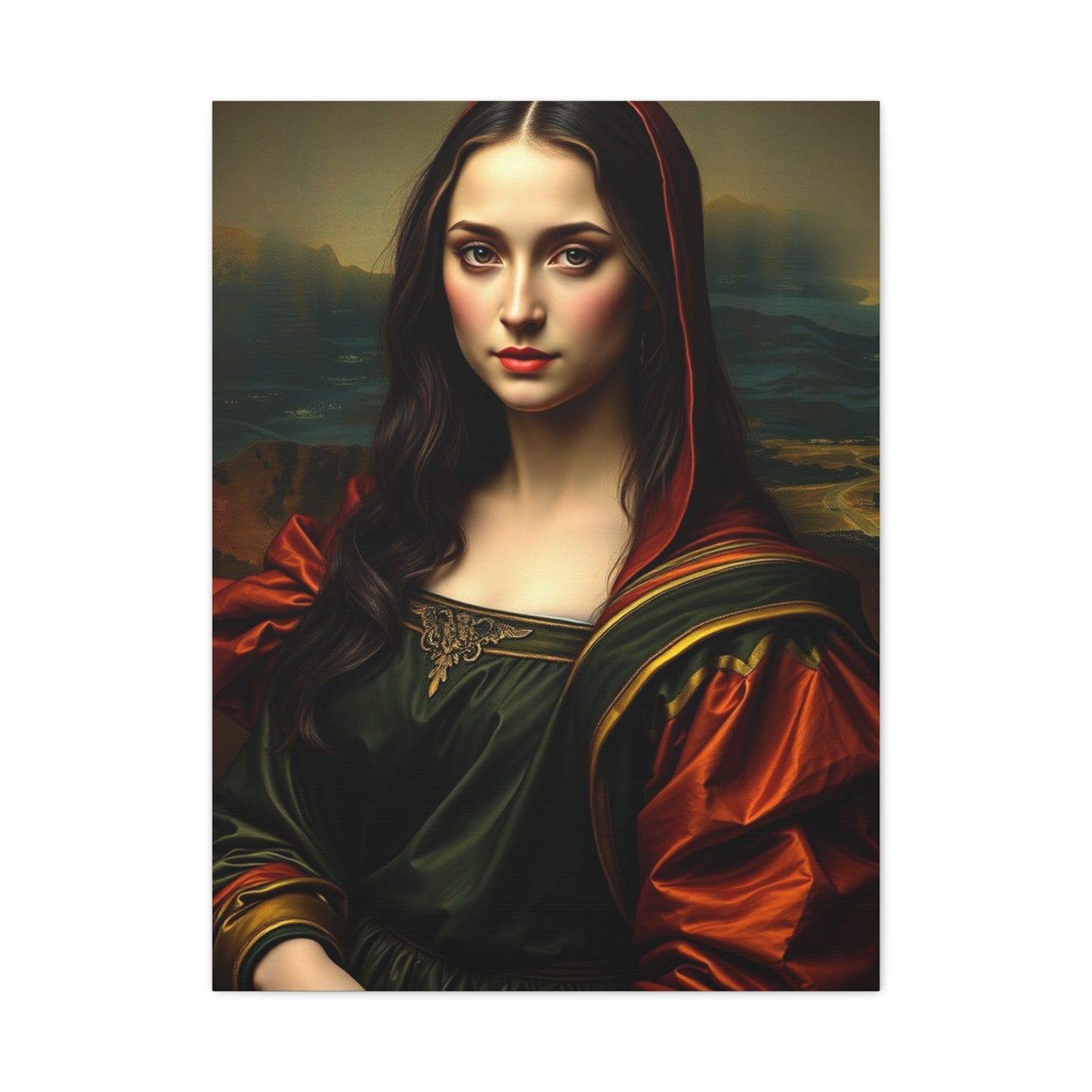 Figural Elegance Canvas