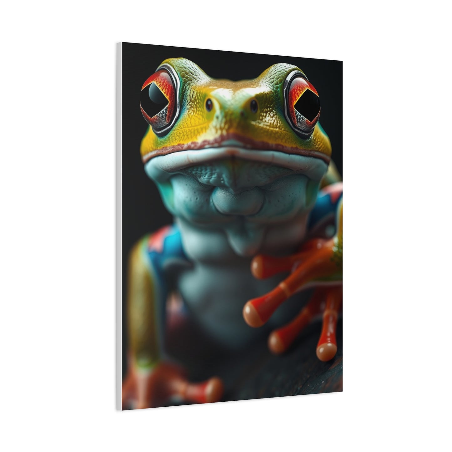 Masterpiece Frog Art Vision Wall Art & Canvas Print