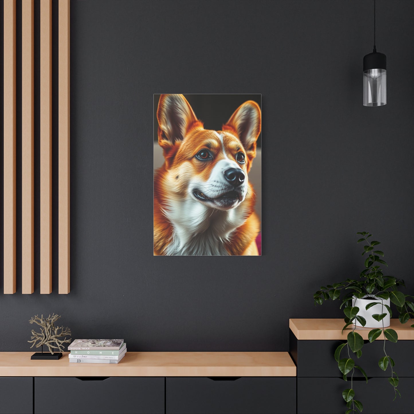 Supreme Corgi Dog Art Collection Wall Art & Canvas Print