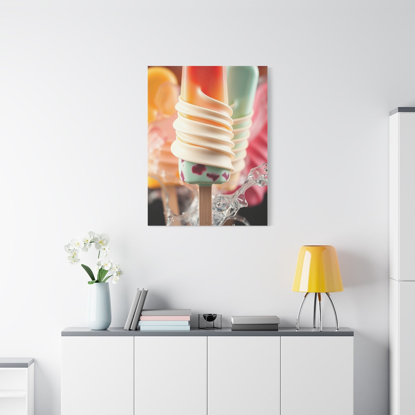 Masterpiece Ice Cream & Popsicle Art Vision Wall Art & Canvas Print