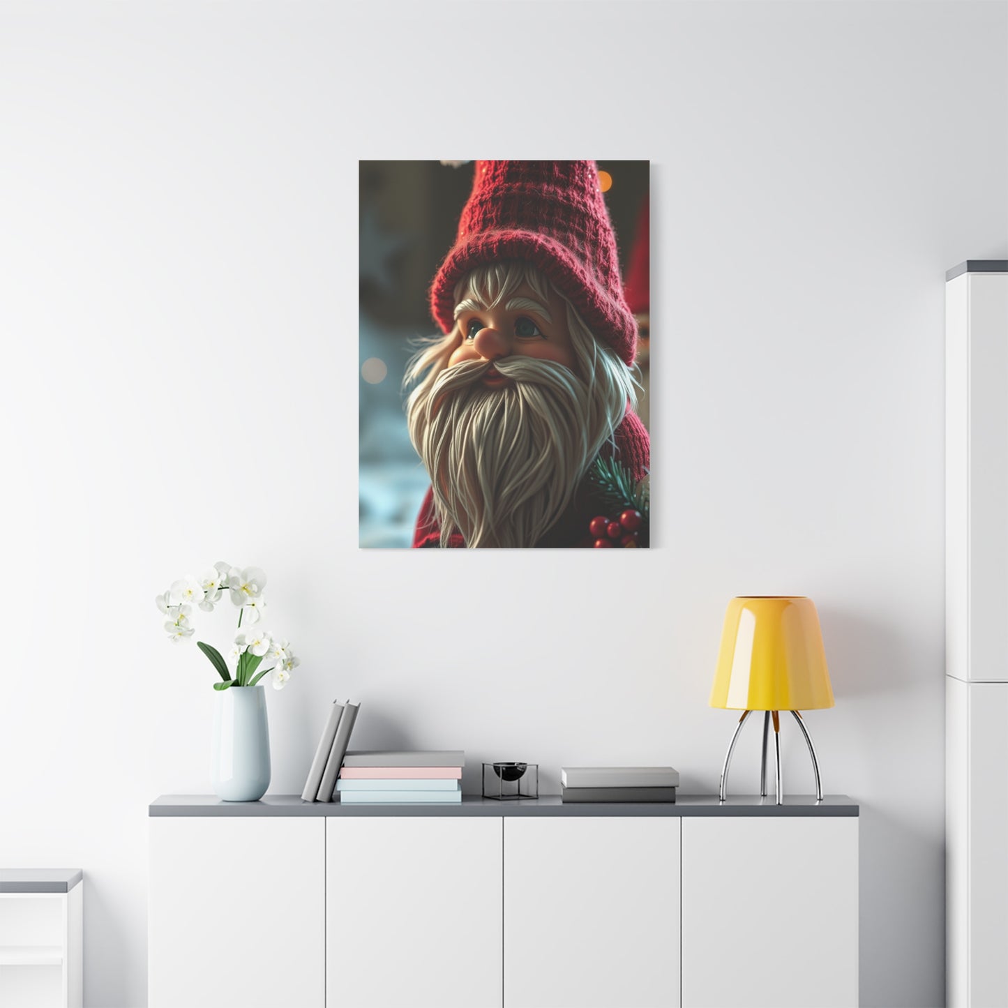 Vision Christmas Gnome Art Art Wall Art & Canvas Print