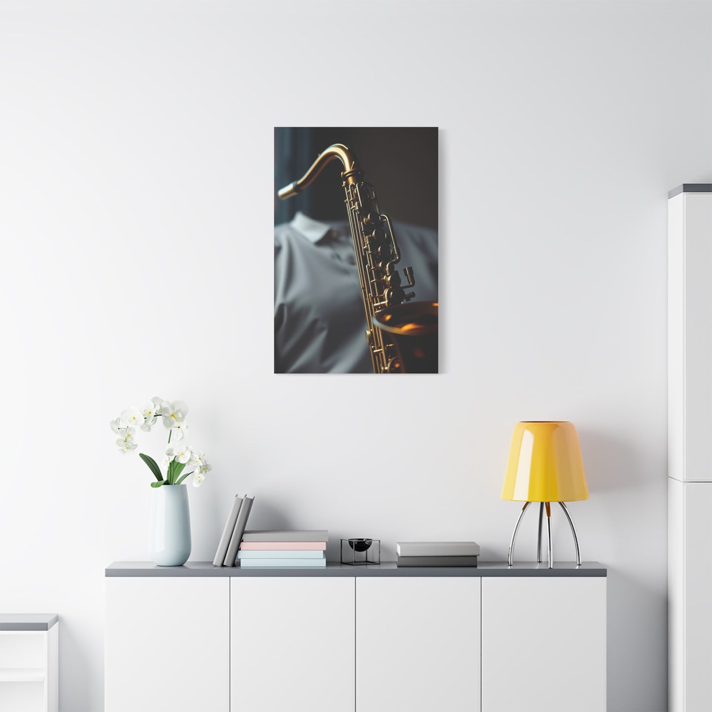 Masterpiece Saxophone Art Vision Wall Art & Canvas Print