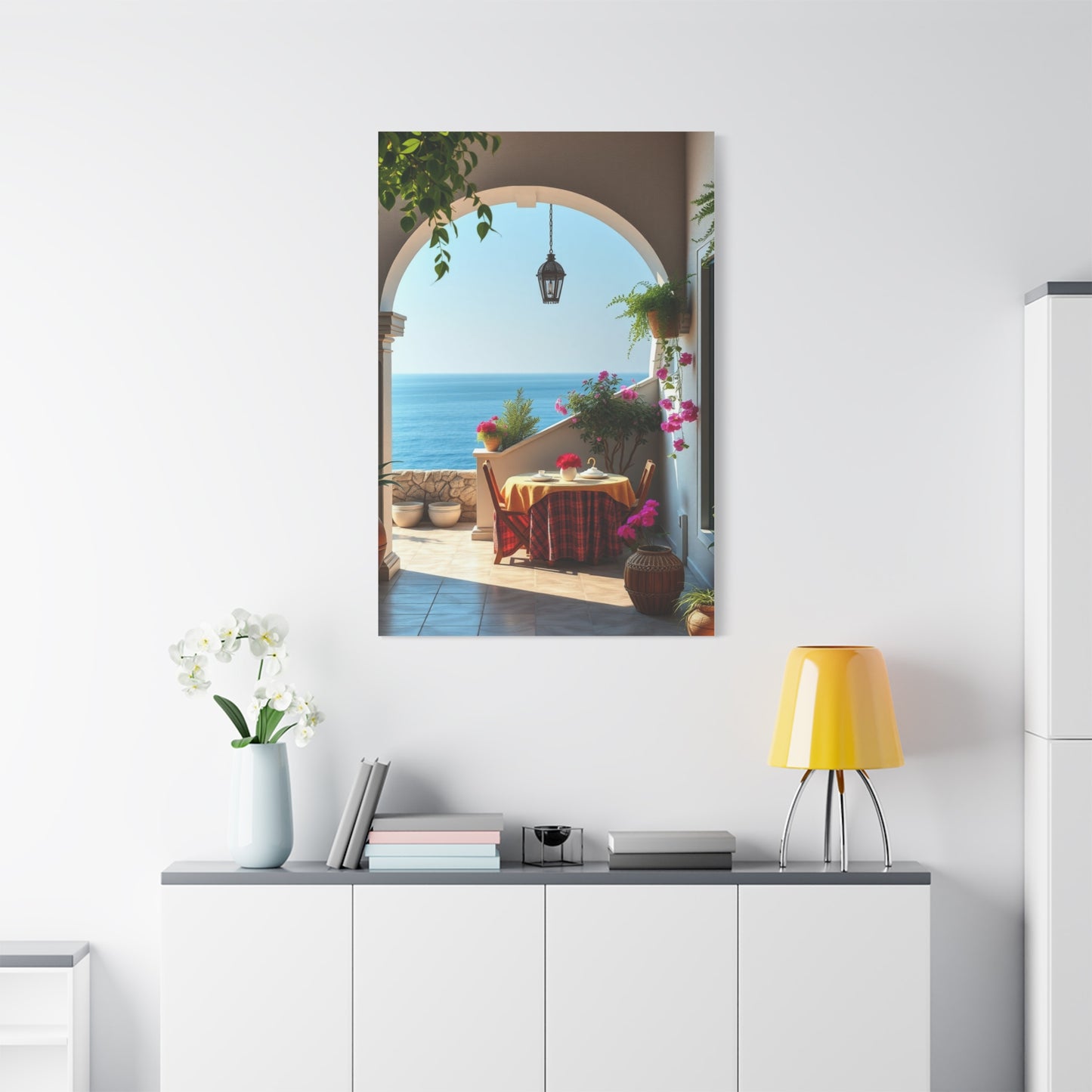 Masterpiece Mediterranean Decor Art Vision Wall Art & Canvas Print