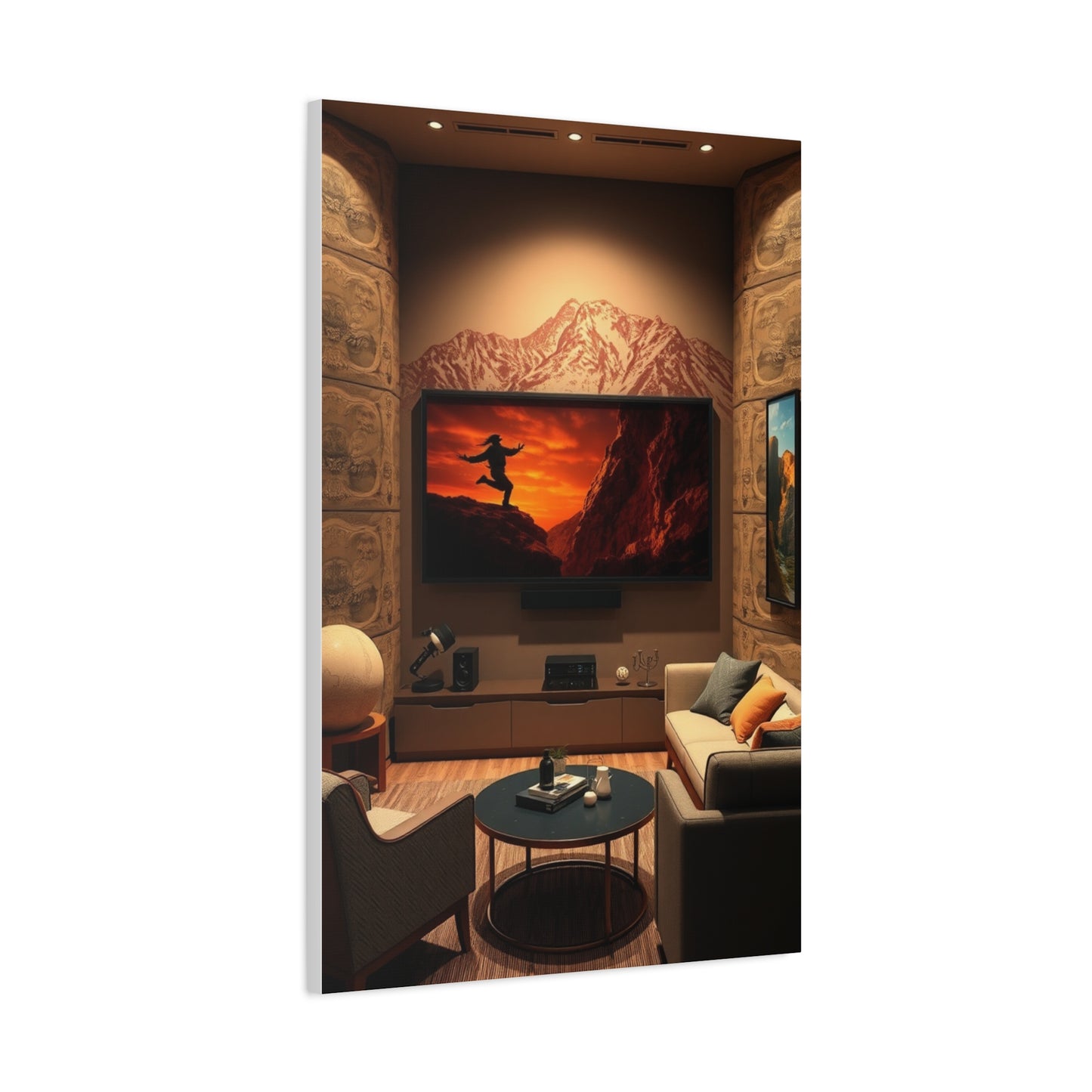 Elite Home Theater Art Vision Wall Art & Canvas Print