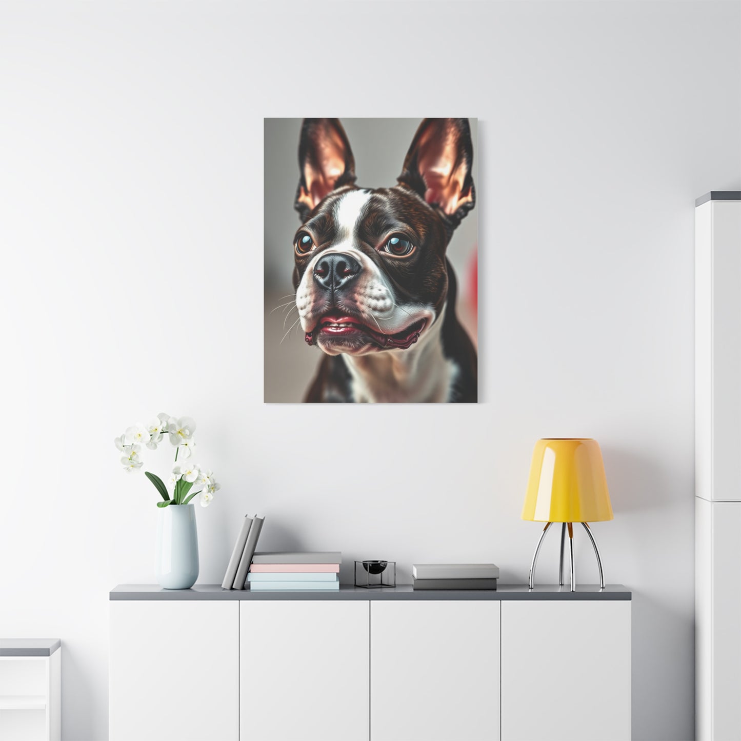 Vision Boston Terrier Art Art Wall Art & Canvas Print