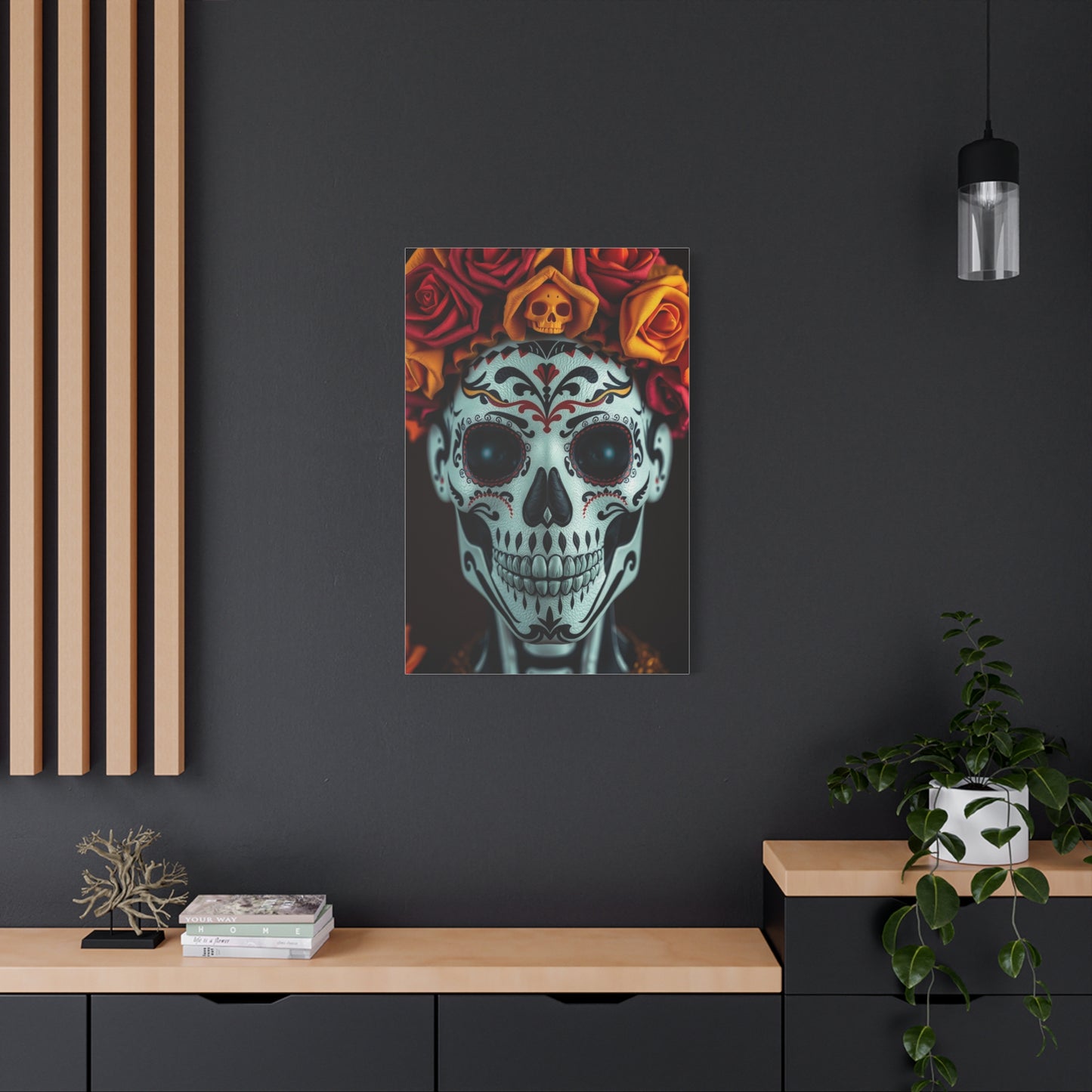 Día de los Muertos Art Luxury Canvas Wall Art & Canvas Print