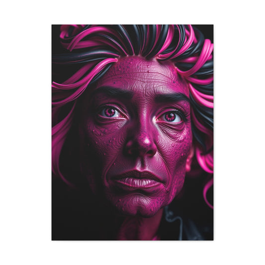 Elite Black & Pink Art Vision Wall Art & Canvas Print