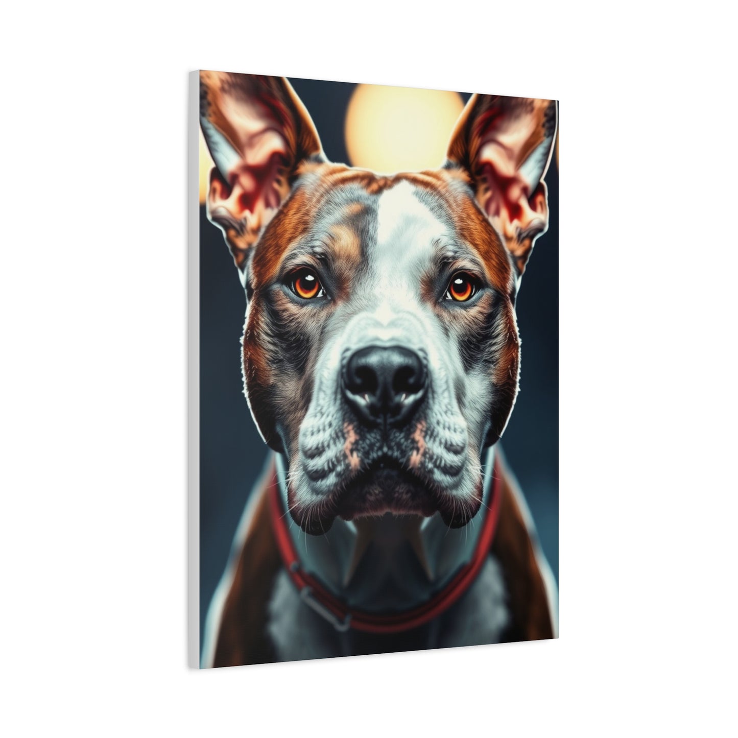 Pit Bull Art Refined Canvas Wall Art & Canvas Print