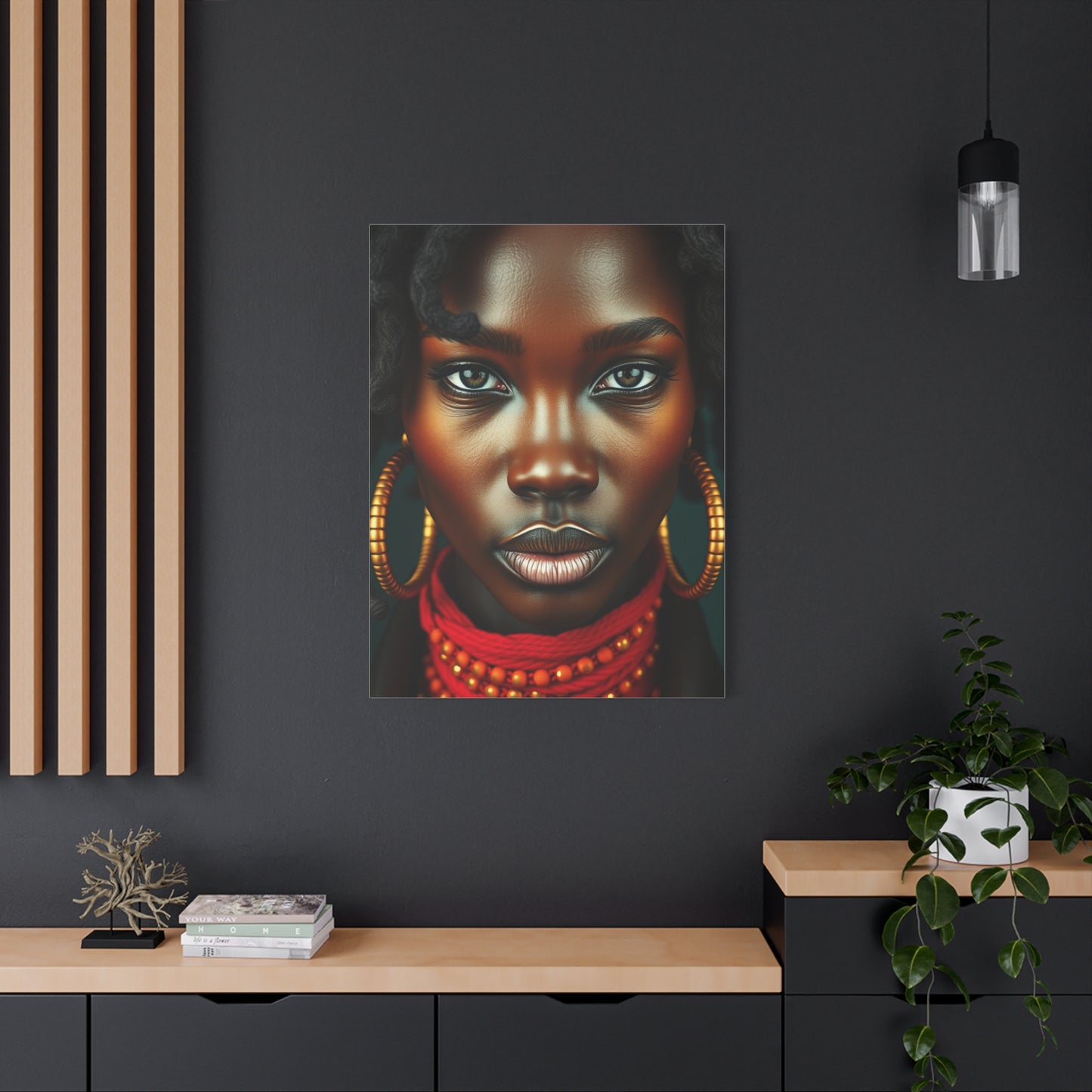 Masterpiece Afrofuturism Art Vision Wall Art & Canvas Print