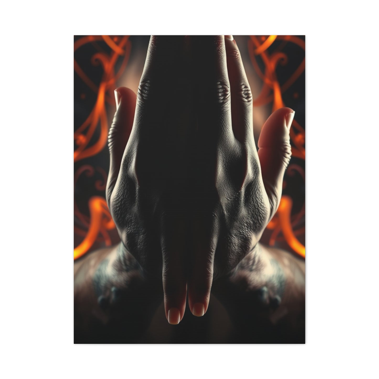 Masterpiece Hands Art Vision Wall Art & Canvas Print