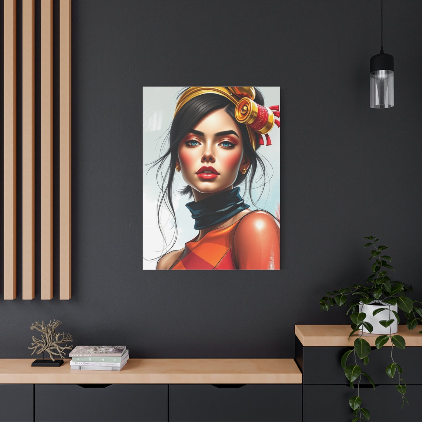 Fashion Illustration & Drawings Art Luxury Canvas Wall Art & Canvas Print