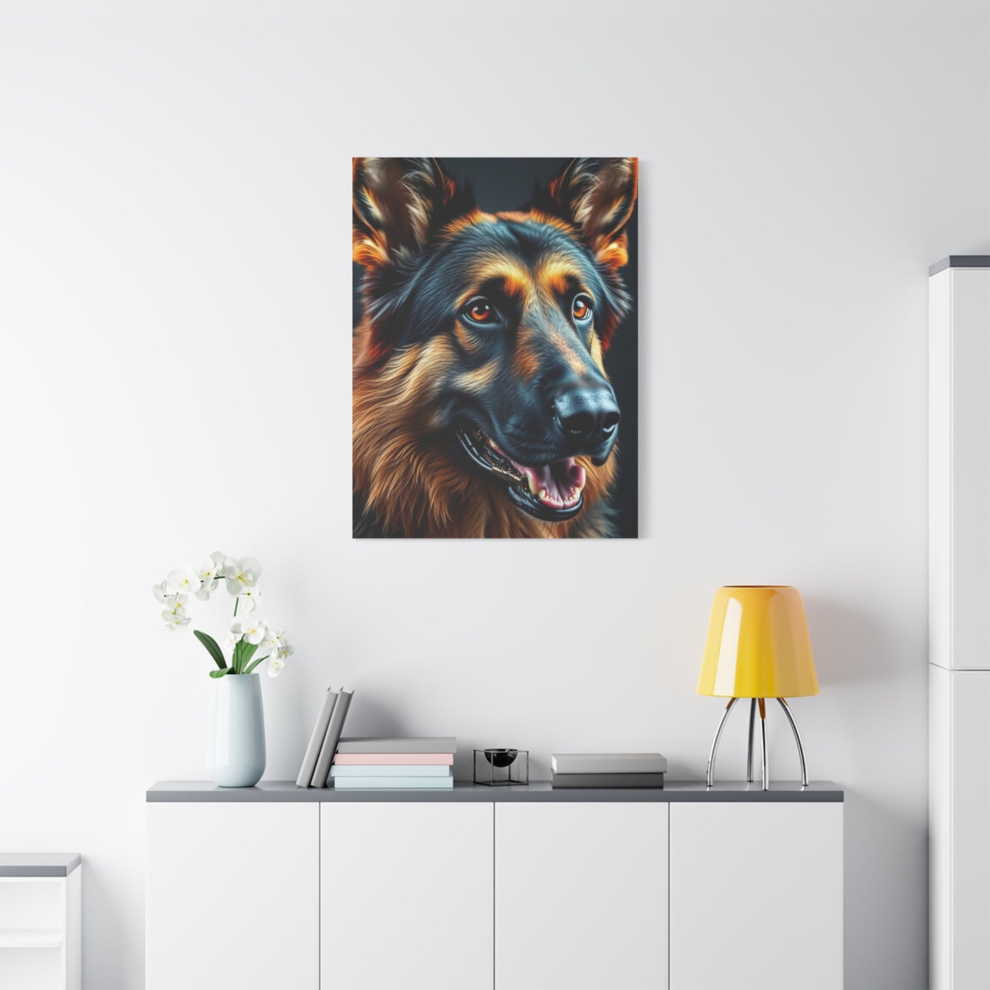 German Shepherd Art Supreme Gallery Wall Art & Canvas Print