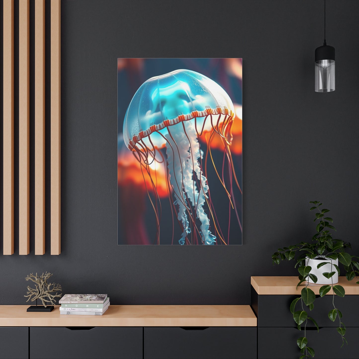 Jellyfish Art Luxury Canvas Wall Art & Canvas Print